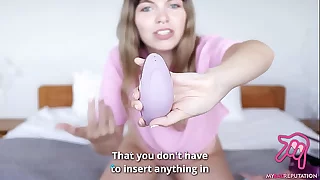 1st time Trying Air Pulse Clitoris Suction Toy - MyBadReputation